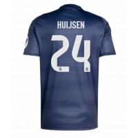 Stroje piłkarskie Real Madrid Dean Huijsen #24 Koszulka Wyjazdowej 2025-26 Krótki Rękaw